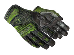 ★ Specialist Gloves | Emerald Web (Battle-Scarred)